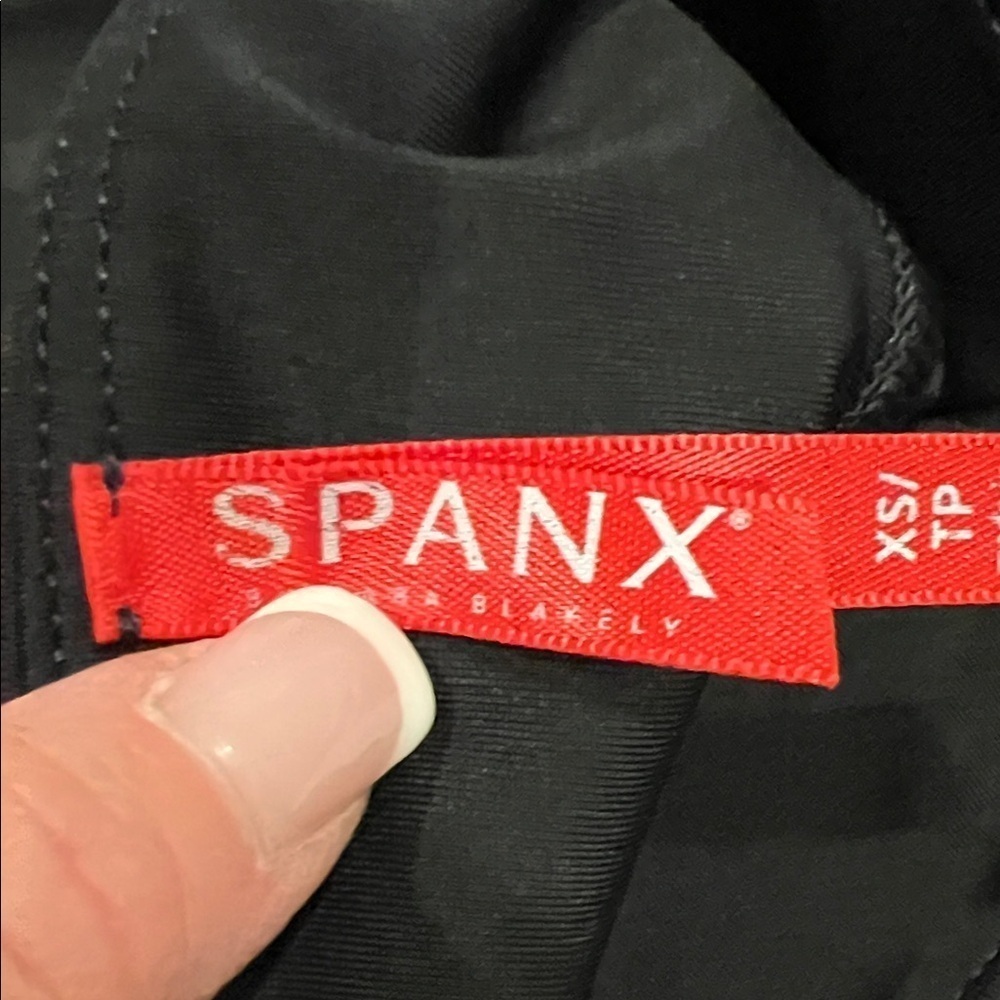 SPANX Black Camo High Rise Shaping Leggings Women's XS - Picture 2 of 5
